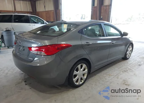 2013 Hyundai Elantra Limited из США, поврежденный, VIN 5NPDH4AE1DH180755